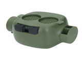 Mini Coffee Knock Box ABS Plastic Portable Coffee Ground Bin for Cafe Bar Kitchen Green V1294-YM0901-3118240172612