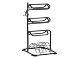 Freestanding Saddle Stand, 30 x 30 x 68.5 in, 3 Tiers Saddle Rack, Heavy Duty Saddle Blanket Holder V952-MAJLS3030685HTNTLV0