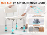 Shower Chair, Shower Seat with Back, Adjustable Height Shower Stool, Shower Chair for Inside Shower V952-LYYFXLHJPESWYQ55WV0