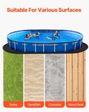 Oval Pool Liner Pad, 15 x 30 ft Pool Liner Pad for Above Ground Swimming Pools, Extra-Thick Pool V952-DSYYCDDOVAL175AMR001V0
