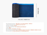 Floor Underlayment 37.2 m, 3mm Laminate Flooring Padding with Attached Vapor Barrier, Heavy Duty V952-DMCDLM30MMHSWPGEH001V0