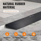 VEVOR 3 cm Rise Cuttable Threshold Ramp for Sweeping Robot, 90 cm Wide Natural Rubber Wheelchair V952-SXSNLYPDGB135J8Z1V0
