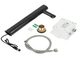 Automatic Sensor Bathroom Basin Hands Free Water Faucet Mixer Wash Basin Taps Black Coating V1294-YM0901-JY24107-02