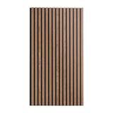 Wood Slat Acoustic Panels 23.6 x 47.2 inch for Modern Wall Decor Walnut V952-FHXWBTQBHTMLN2P64V0