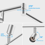 Kitchen Lights, 6-Light Ceiling Lighting Kits, Swivelling Ceiling Spotlight for Bedroom, Kitchen and V1171-CX-300000198