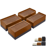 Furniture Risers 1.5 inch,Rectangle Adjustable Risers Blocks for Bed Sofa Table and Couch V1192-AZ-W-31189