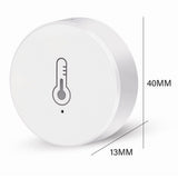 2Pcs Smart Temperature Humidity Detector Sensor For Tuya For Zigbee Thermometer V1189-LWWAL-20260327-04162