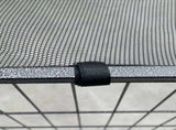YES4PETS 80 cm Heavy Duty Pet Dog Puppy Cat Rabbit Exercise Playpen Fence With Cover V278-HPL80-8-BK-COVER