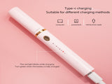 Rechargeable Heated Eyelash Curler Wand - 3 Temperature Gears, Type-C Charging, All-Day Curl V888-ELOSUNG29381
