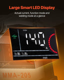 TIG Welder 2-In-1 Welding Machine Lift MMA Stick Arc IGBT Hot Start LED V952-TIGHJ205AEHYXJQPLV3