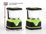 Weisshorn 2-Pack LED Camping Lanterns, 1000LM Super Bright Waterproof Portable Emergency Tent Lights CP-LT-1KLM-1SET-GR