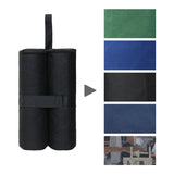 4 Pack Gazebo Weight Bags Black Fillable Ballast Bags for Party Tent and Pavilion, 60kg Max V1237-ZY-522-0096