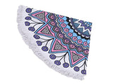 Beach Towel Oversized Soft Thick Microfiber Round Shape Absorbable Moisture Swim Towel for Outdoor V1294-YM0716-3112220051912