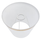Fabric Lamp Shade European Style Modern Lampshade for E27 Table Lamp Floor Light SuppliesPX129 White V1294-YM0901-3119210143014