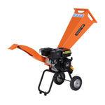 Ducar 7HP Wood Chipper Shredder Mulcher Grinder Petrol Orange WCP-Z07-ORBK