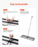 VEVOR 36x10in Lawn Leveling Rake with 83.9 in Adjustable Handle for Yard Garden V952-CPPZPEKGLK10DCB4DV0