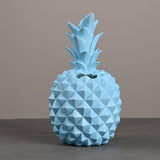 piggy bank,Decoration piggy bank, living room home furnishings simulation pineapple change bank-blue V1192-AZ-W-15301