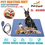 Electric Pet Heat Pad: Waterproof Heating Mat for Cat Dog Bed | Chew Resistant XL V201-W13049076