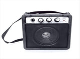 5W Mini Guitar Amplifier Amp Speaker with 3.5mm & 6.35mm Inputs 1/4 Inch Output with Volume Tone V1366-AZ2-W-16326