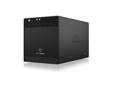 ICY BOX SINGLE enclosure for 4x HDD/SSD with USB 3.1 Type-C interface and fan V28-HDDICY3740C31