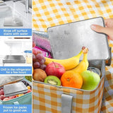 2PCS Large Ice Packs for Lunch Boxes Reusable Stainless Steel Ice Packs, No Water Needed, for V1107-133-53353