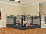 3 in 1 Dog Playpen Extra Large Dog Whelping Fence DIY Shape Garden Fence Barrier V767-P-XE172-V1