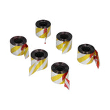 6PCS Bird Deterrent Reflective Scare Tape Bird Repellent Ribbon for Orchard Supplies Red V1294-YM0901-3111210188811