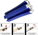 Portable Golf Club Retainer, Easy to Carry Club Carrier for Woods, Irons, Wedges, Putters and Hybrid V1192-AZ-W-11843