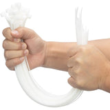 100 Pieces White Large Cable Ties, Extra Long 400Mm X 9Mm Cable Tie Nylon Uv Resistant, 80 Kgs Heavy V1188-MS-227-1672