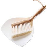 Mini Dustpan, 2 Pack Portable Wooden Dustpan And Brush, Small Multi-Function Broom For Sofas, Desk, V1188-MS-227-2201