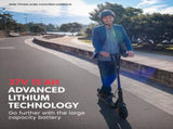VALK Synergy 7 Electric Scooter, 500W 15Ah, AU Compliant, Motorised eScooter for Adults, Black/Red V219-TRNESCVAS7R