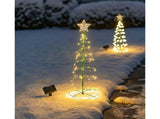 Solar Powered LED Christmas Tree Stake Light Yard Garden Pathway Lights Outdoor 2x Color lights V1263-JX-1730