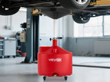 68L Waste Oil Drain Tank, Industrial Fluid Drain Tank with Adjustable Funnel Height, Portable Oil V952-SDLSPYPSL18GVK731001V0