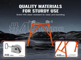 Pipe Stand with Roller Head 2500 LBS Load for 2-36 inches Pipes 45 Steel V952-ZXGDZCZJ35YCQ3B2SV0