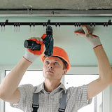 Meter Black Bendable Ceiling Track for Curtains, Flexible Ceiling Curtain Track V1237-ZY-203-5361