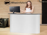 Portable Tradeshow Podium Table, 1300 x 465 x 950 mm, Display Exhibition Counter Stand Booth Fair V952-LSZST20DCSLWFTXVPV0