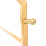 Wood 160x100cm Clothes Rack Slim Stylish Space Saving V63-840831