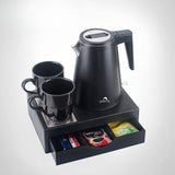 0.8L Stainless Steel Kettle - Black
 V959-DKTL0055