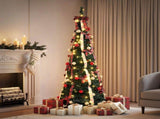 Jingle Jollys Pop Up Christmas Tree Pre Decorated Artificial Christmas Tree 197cm PUT-XMAS-6IN-1