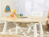Round Table and 2 Chair Set for children V178-12366