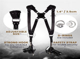 Camera Harness, Dual Camera Harness for Photographers, Leather Camera Strap for Two-Cameras for V1192-AZ-W-7903