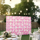 3D Flower Wall Panel, 12 PCS 15 x 15 inch, Artificial Floral Wall Background Mesh Backing V952-PJSRZZWQ12PCUTY5VV0
