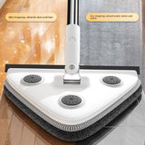 5-Pack Window Cleaning Tool Extendable Rod 25cm Triangular Head 2 Cleaning Cloths for Ceiling, V888-ELOSUNG48319