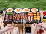 Portable Folding Grill 4-Step Assembly, Light & Portable, Sturdy Design, Enjoy Outdoor Grilling V1232-BXSSKL002