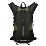 Black and Dark Green Patchwork Style Lightweight Outdoor Cycling Backpack - Durable and V888-ELOSUNG17157