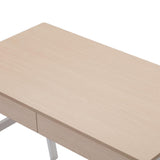 Artiss Computer Desk Drawer Cabinet Oak 100CM MET-DESK-308-OA