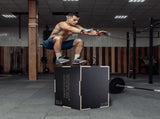3 in 1 Plyometric Jump Box, 30/24/20 Inch Wooden Plyo Box, Platform & Jumping Agility Box, Anti-Slip V952-SHYTX302420YJ3BI5V0