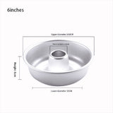 3Pcs 6/7/9 Inches Angel Food Cake Pan Griddle Cake Pans Baking Pans V1369-AZ3-W-11717