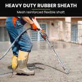 BAUMR-AG 6.5HP Concrete Vibrator Drive Unit, and 6M x 38mm Vibrating Shaft Combo V219-CCVDRUBMH3C386A