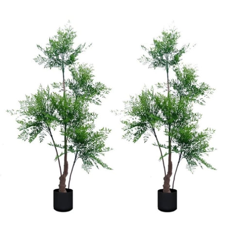 SOGA 2X 180cm Nandina Heavenly Bamboo Tree Artificial Plant Home Accent Decor APLANTNTZ180X2